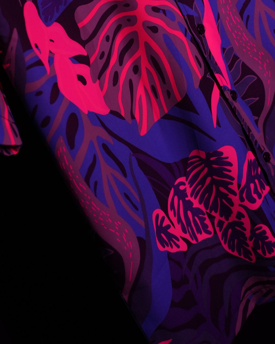 Neon Color Changing Shirt - Men Shirt | Mydesignation