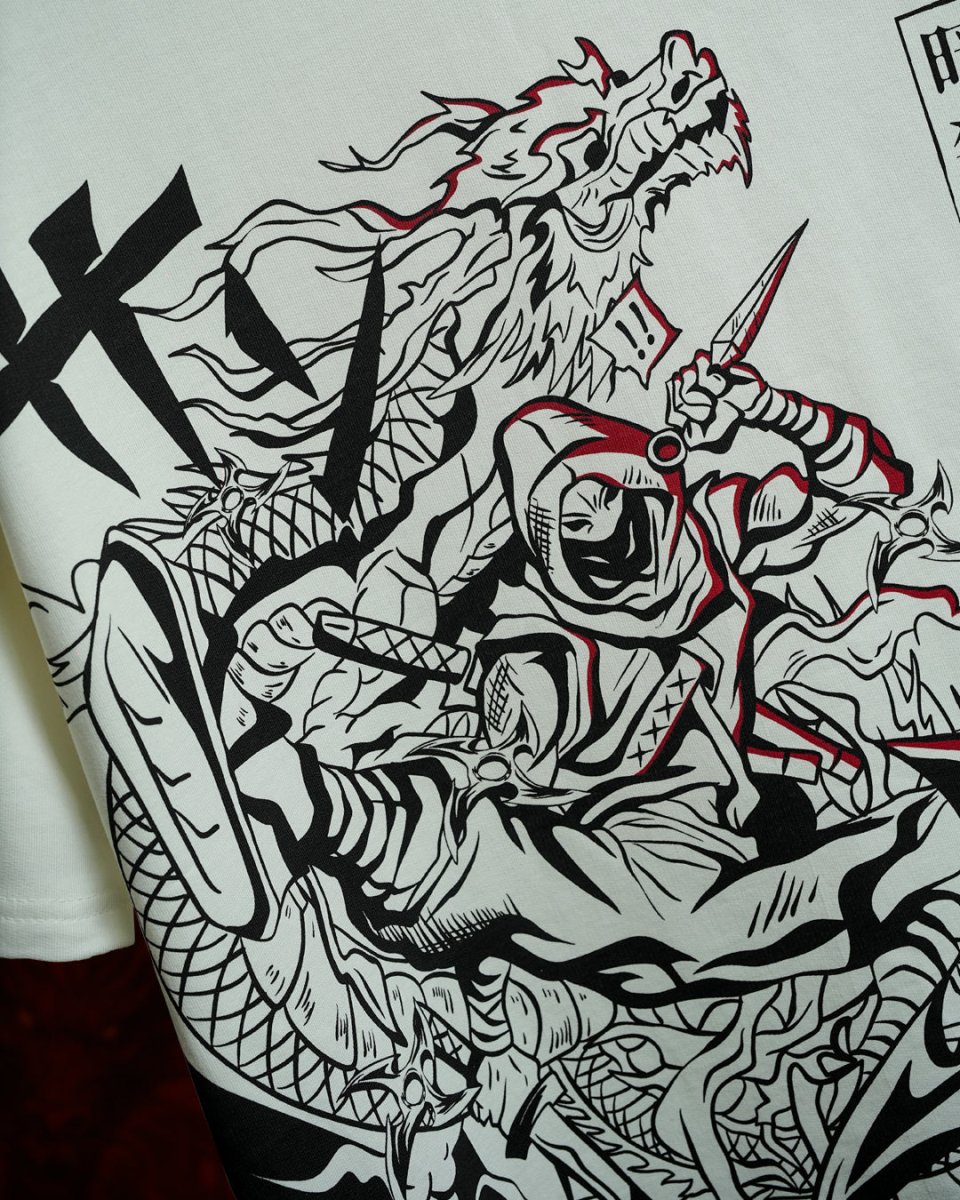 Ninja - Women Oversized T-shirt | Mydesignation