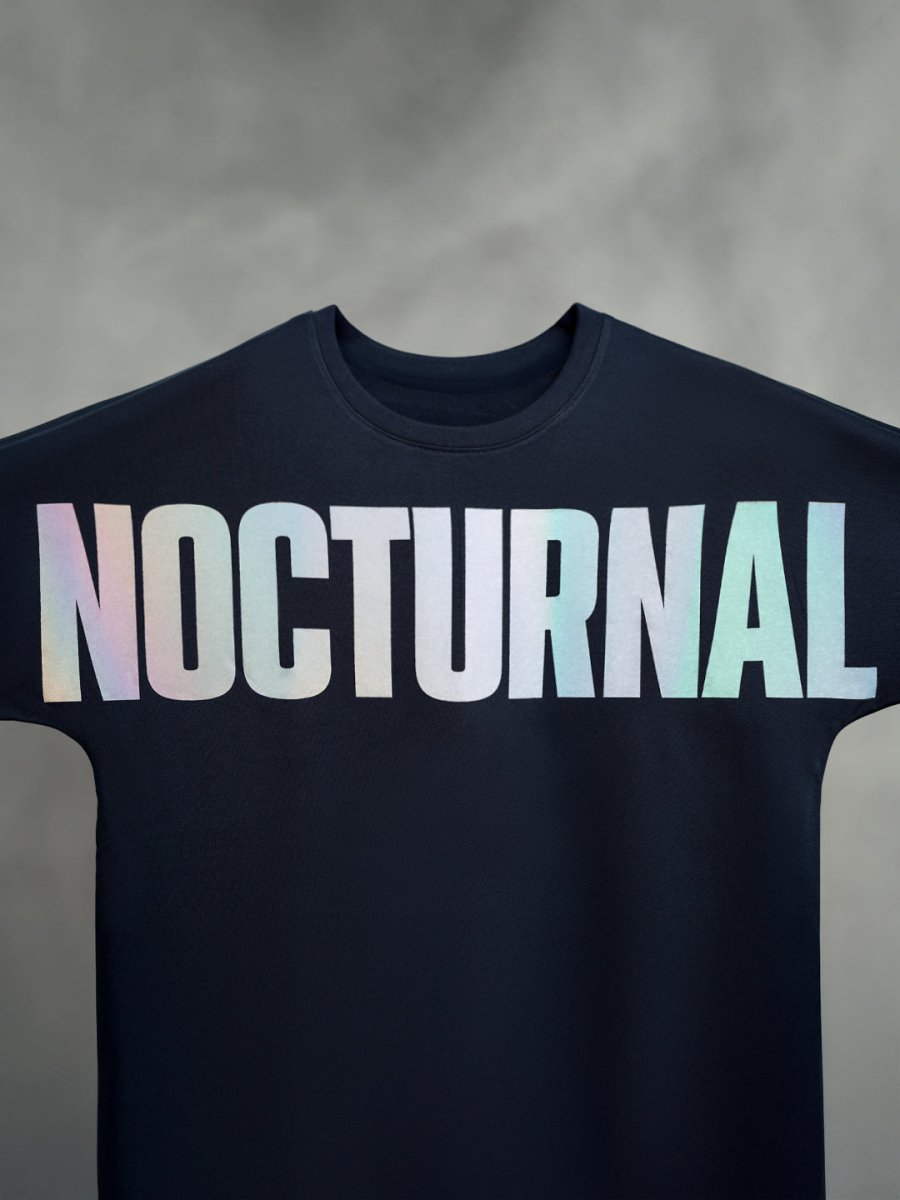Nocturnal - Men Oversized T-shirt | Mydesignation