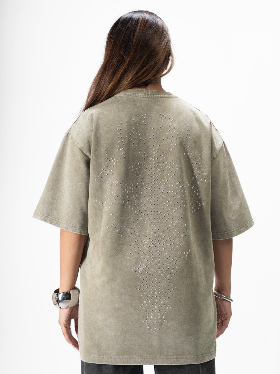 Obsidian - Women Oversized T-shirt | Mydesignation