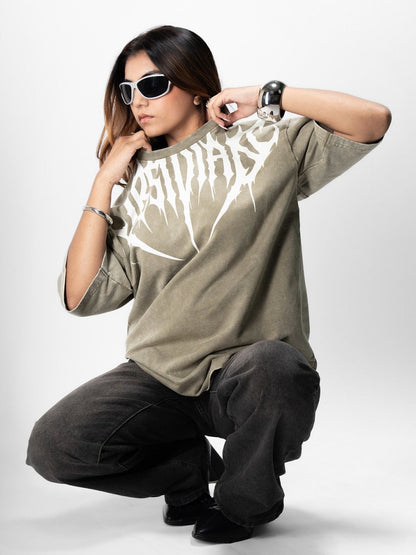 Obsidian - Women Oversized T-shirt | Mydesignation