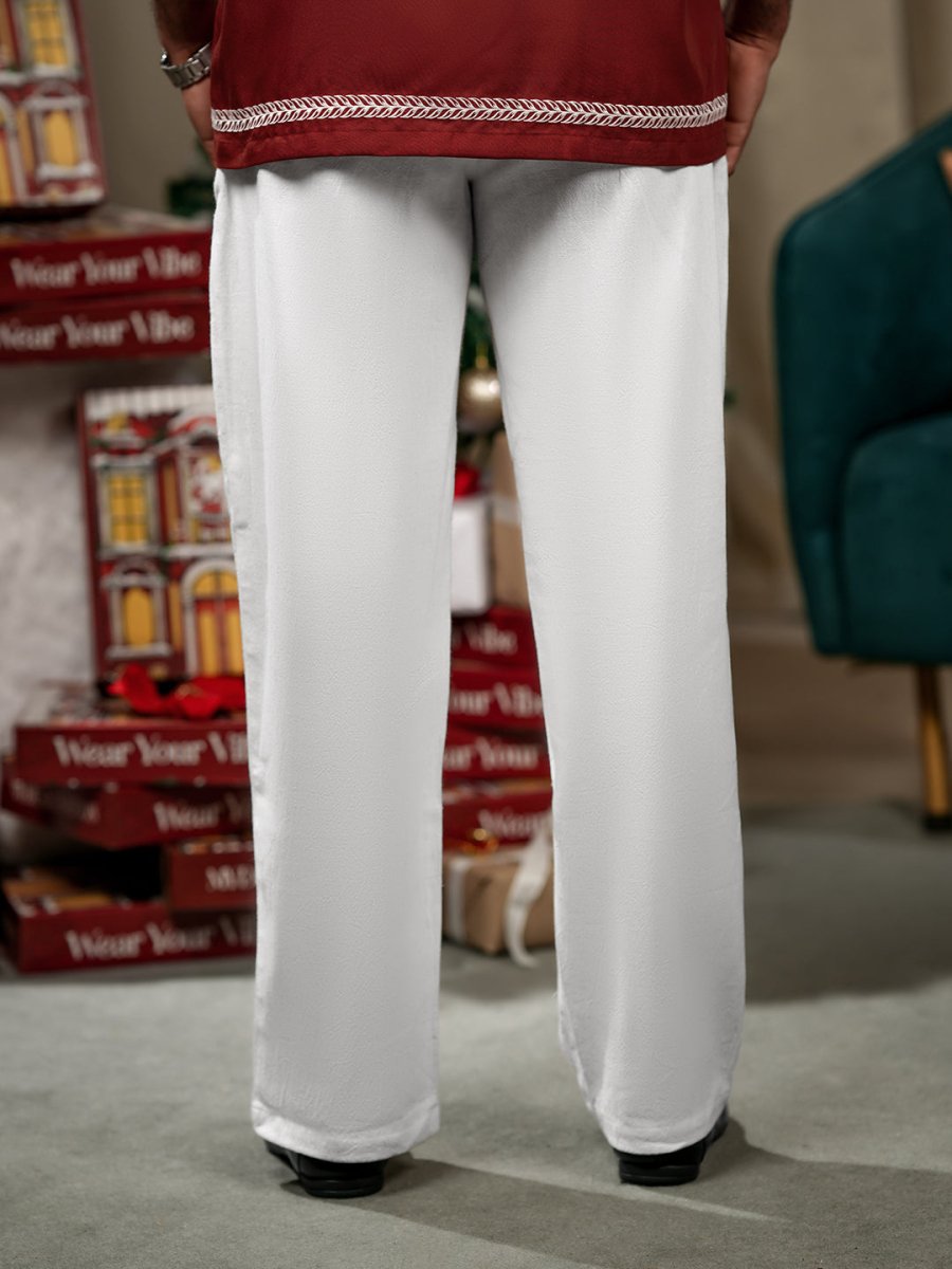 Off White Linen Pant - Men Pants | Mydesignation