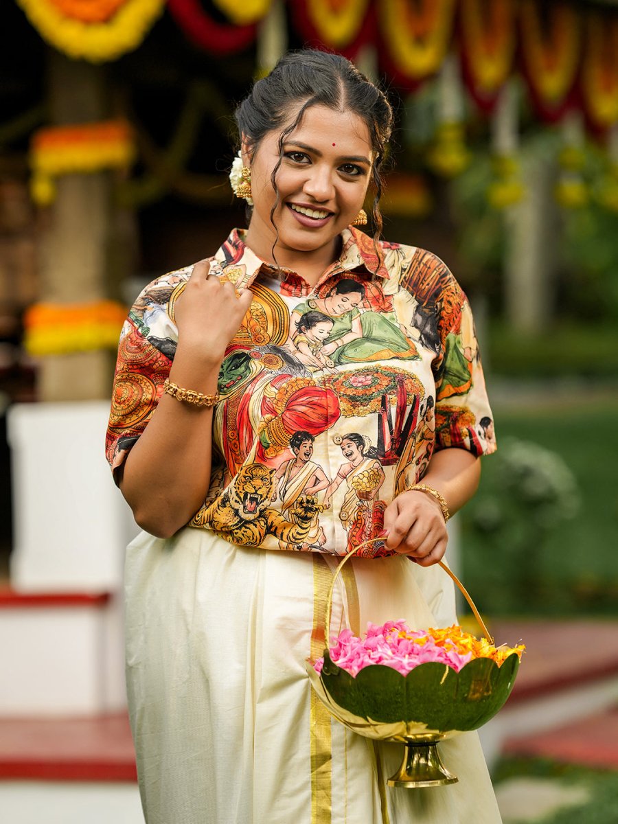 Onam Cultural Shirt Women - Shirt | MyDesignation