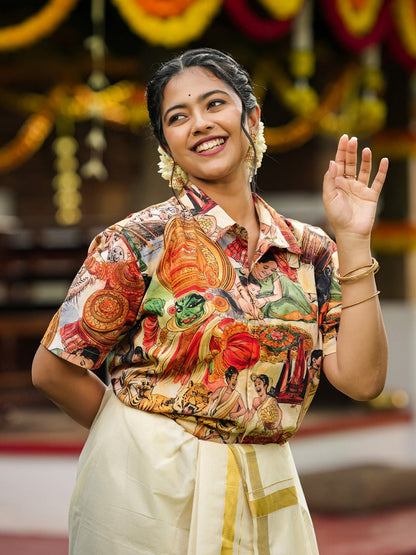 Onam Cultural Shirt Women - Shirt | MyDesignation