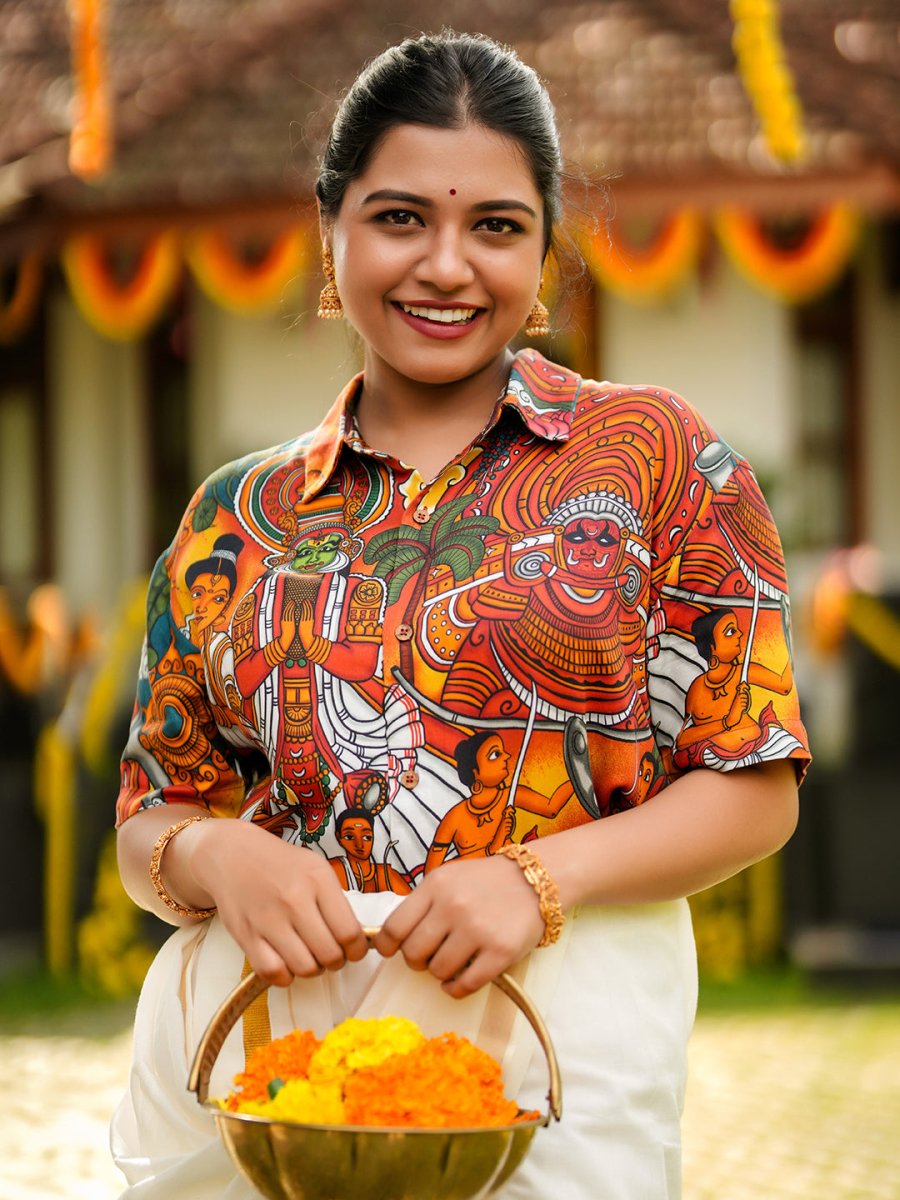 Onam Shirt - Women Shirt | Mydesignation