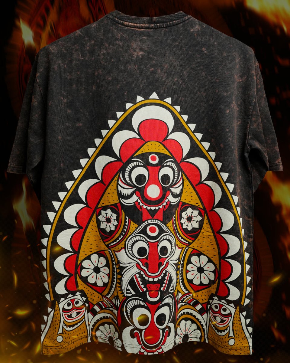 Padayani - Women Oversized T-shirt | Mydesignation