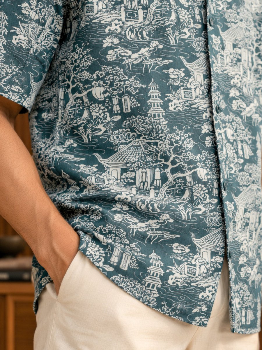 Pagoda Landscape - Shirt | MyDesignation