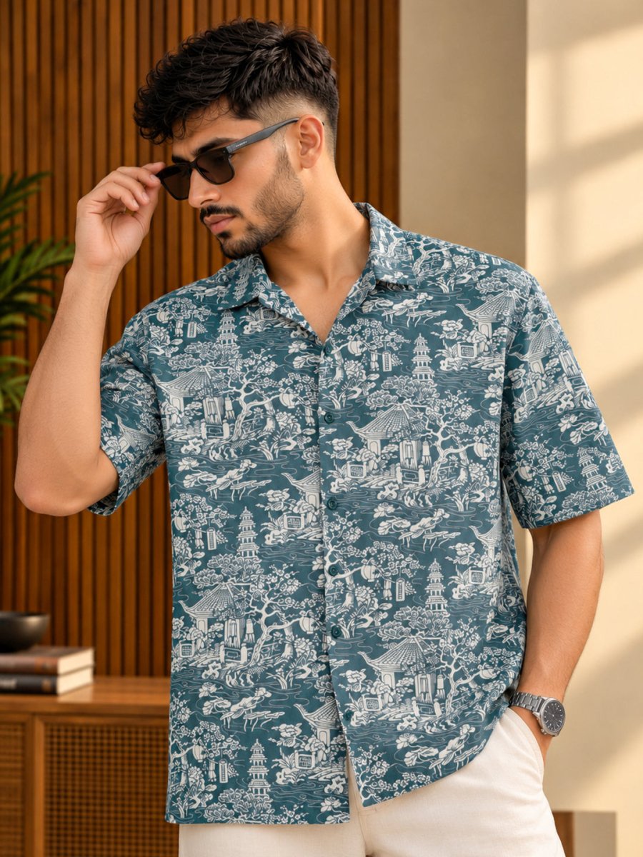 Pagoda Landscape - Shirt | MyDesignation