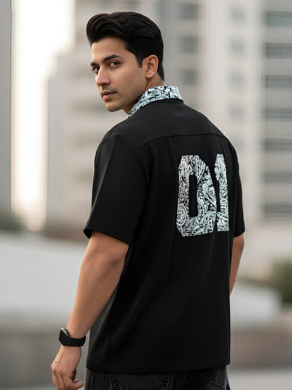 Paisley Denim Shirt - Men Shirt | Mydesignation