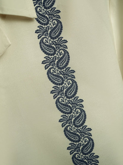 Paisley Panel - Men Shirt | Mydesignation