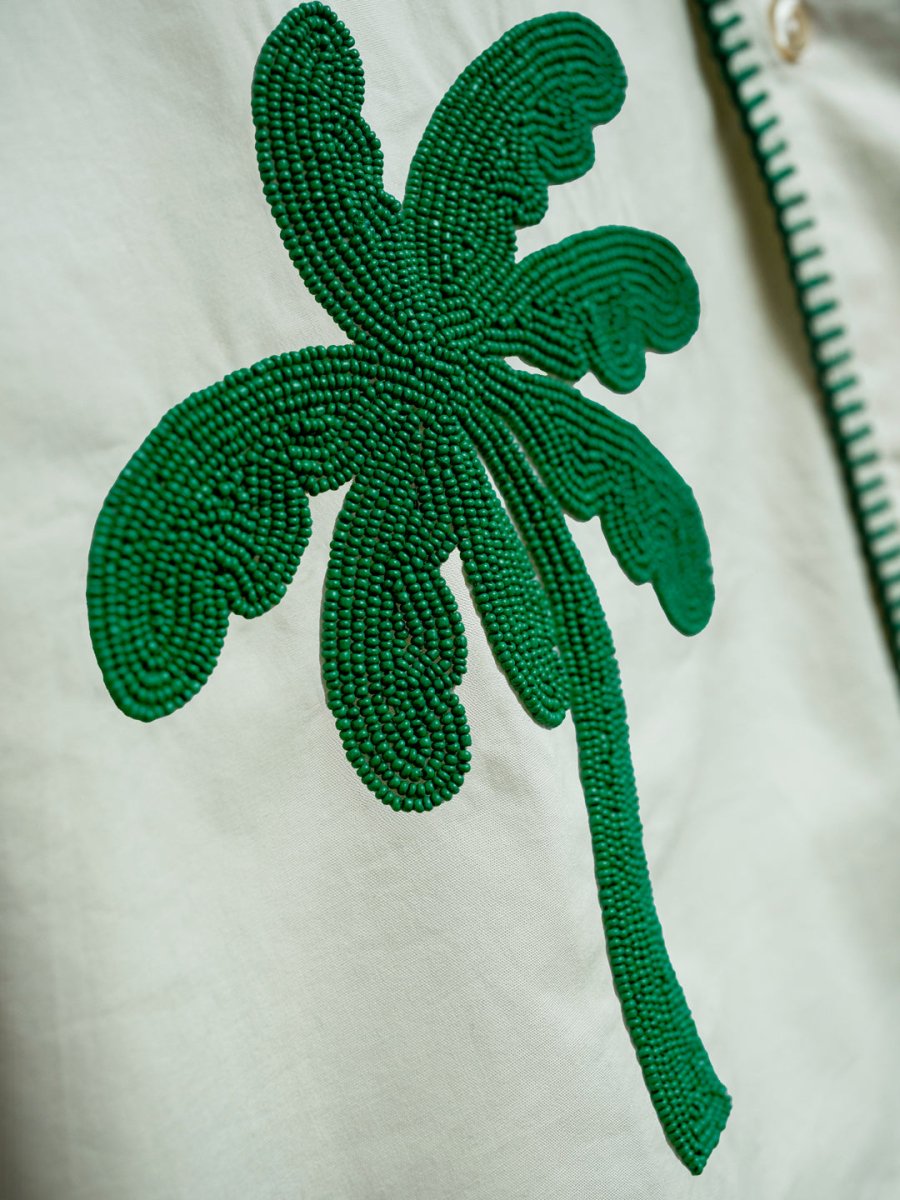 Palm Tree Embroidered Shirt - Shirt | Mydesignation