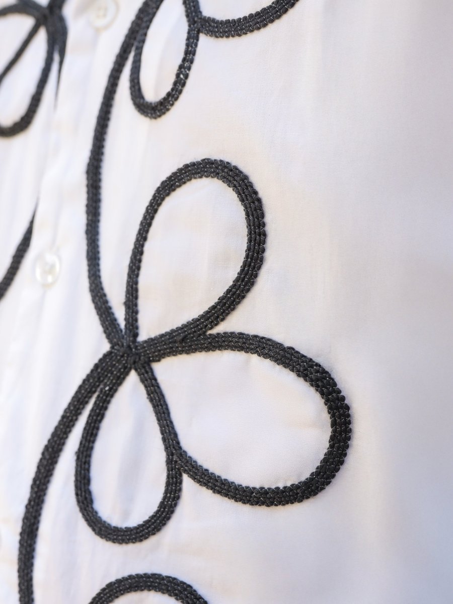 Petal Embroidered - Men Shirt | Mydesignation