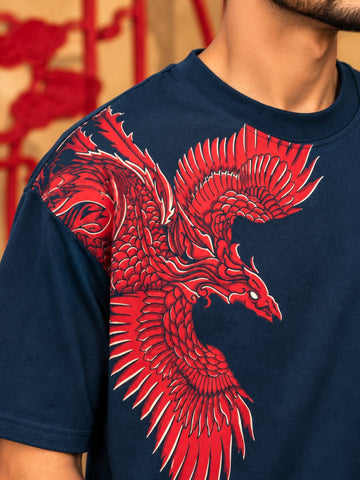 Phoenix Rise - Oversized T-shirt | MyDesignation