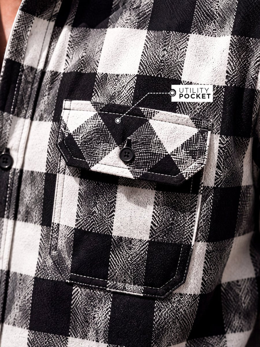 Plaid: Black Beige - Shirt | MyDesignation