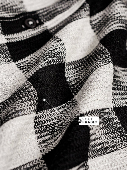 Plaid: Black Beige - Shirt | MyDesignation