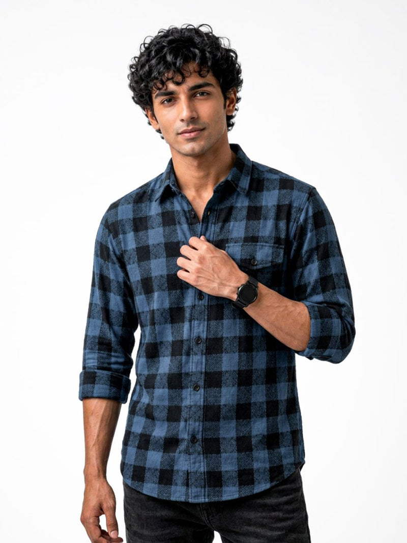 Plaid: Blue - Shirt | MyDesignation