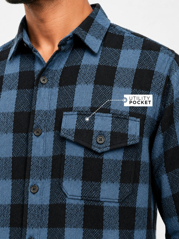 Plaid: Blue - Shirt | MyDesignation