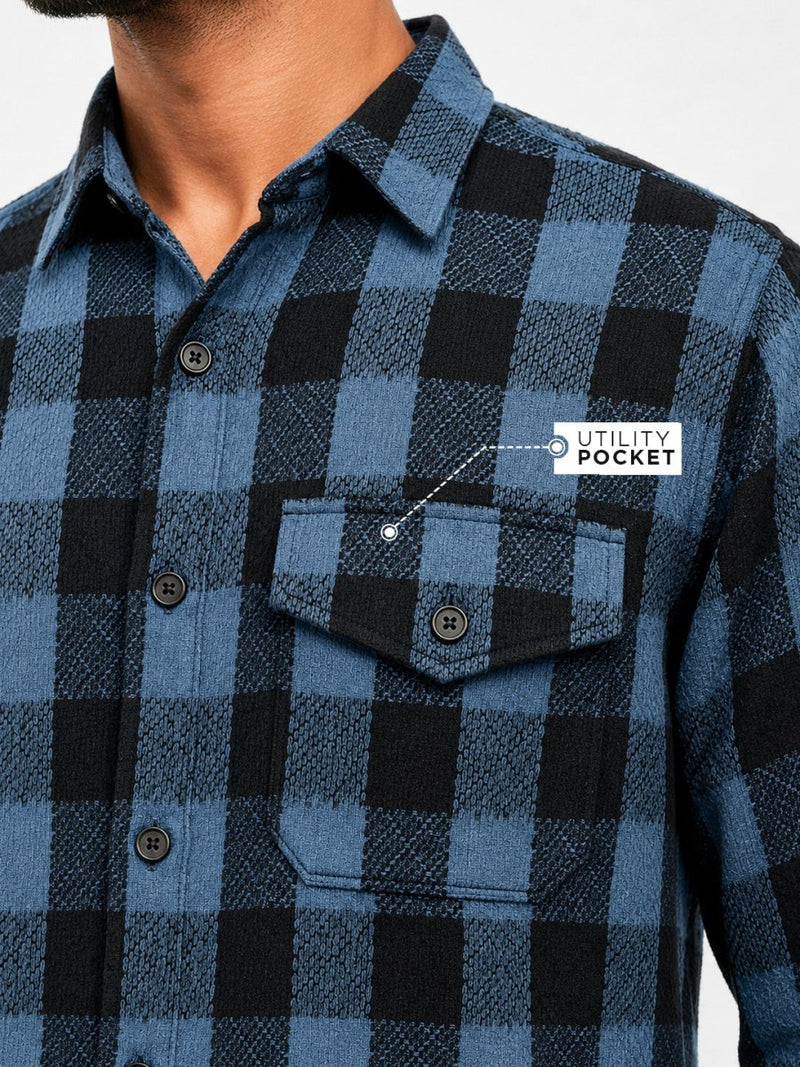 Plaid: Blue - Shirt | MyDesignation