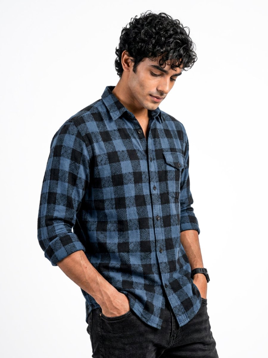 Plaid: Blue - Shirt | MyDesignation