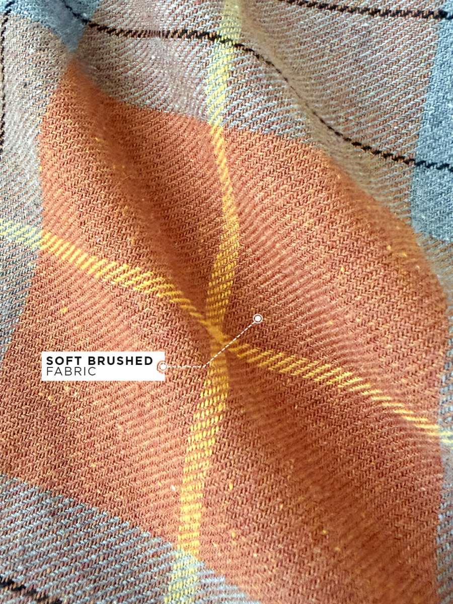 Plaid: Burnt Orange - Shirt | MyDesignation