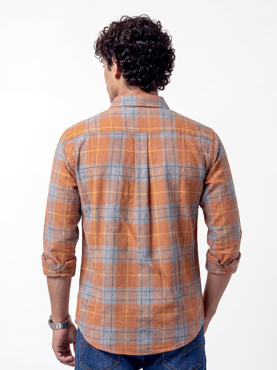Plaid: Burnt Orange - Shirt | MyDesignation