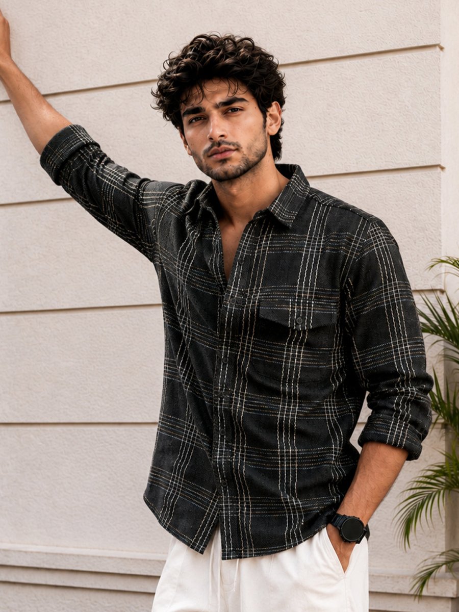 Plaid: Charcoal Grey - Shirt | MyDesignation