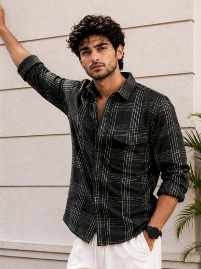Plaid: Charcoal Grey - Shirt | MyDesignation