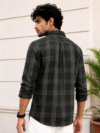 Plaid: Charcoal Grey - Shirt | MyDesignation