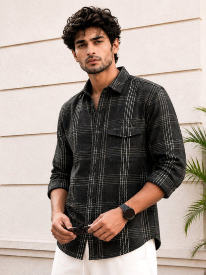 Plaid: Charcoal Grey - Shirt | MyDesignation