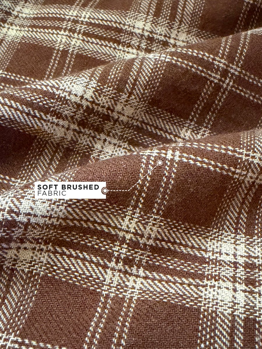 Plaid: Chocolate - Shirt | MyDesignation