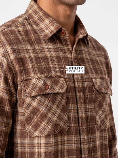 Plaid: Chocolate - Shirt | MyDesignation