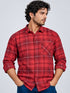 Plaid: Electric Red - Shirt | MyDesignation