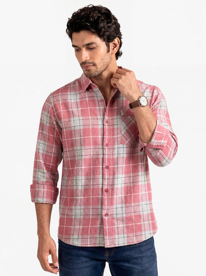 Plaid: Flamingo - Shirt | MyDesignation