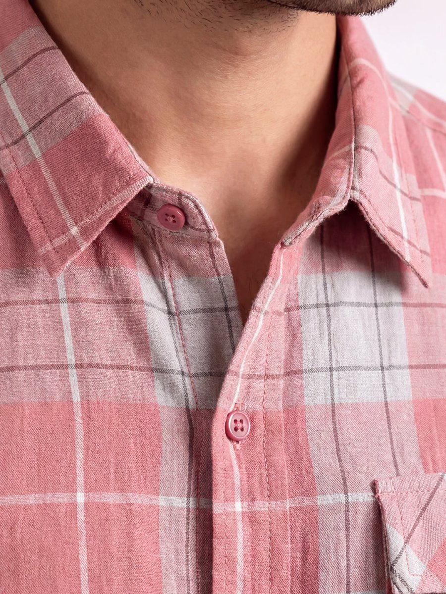 Plaid: Flamingo - Shirt | MyDesignation