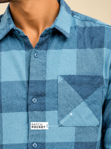 Plaid: Glacier Blue - Shirt | MyDesignation
