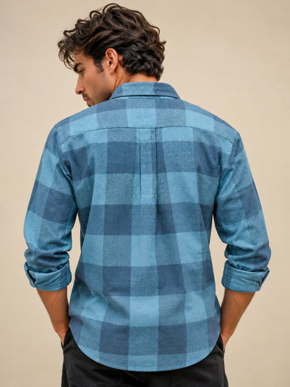 Plaid: Glacier Blue - Shirt | MyDesignation