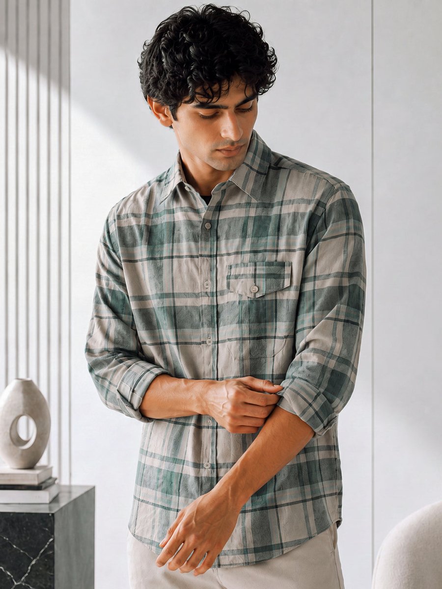 Plaid: Green - Shirt | MyDesignation