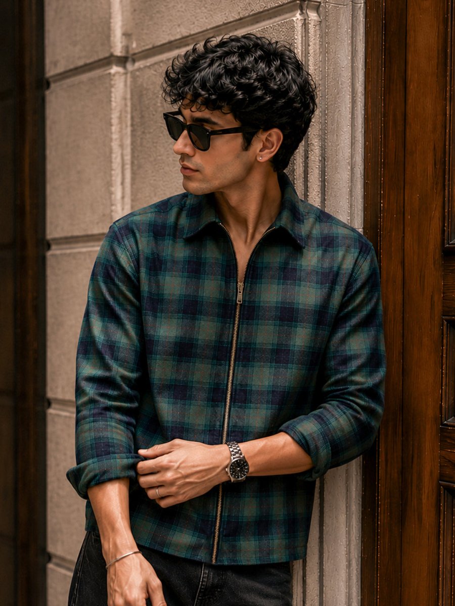 Plaid: Imperial Green - Shirt | MyDesignation