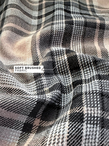 Plaid: Latte - Shirt | MyDesignation