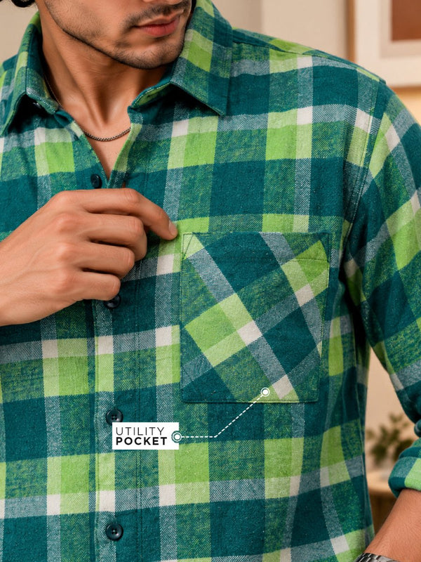 Plaid: Lime Grove - Shirt | MyDesignation
