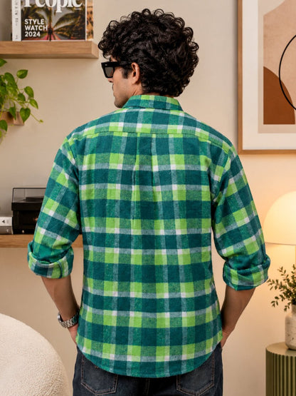 Plaid: Lime Grove - Shirt | MyDesignation