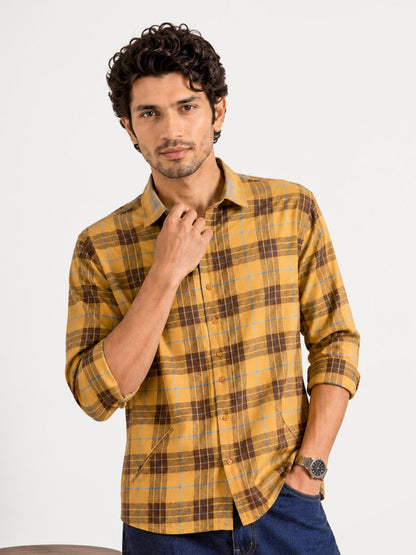 Plaid: Mustard - Shirt | MyDesignation