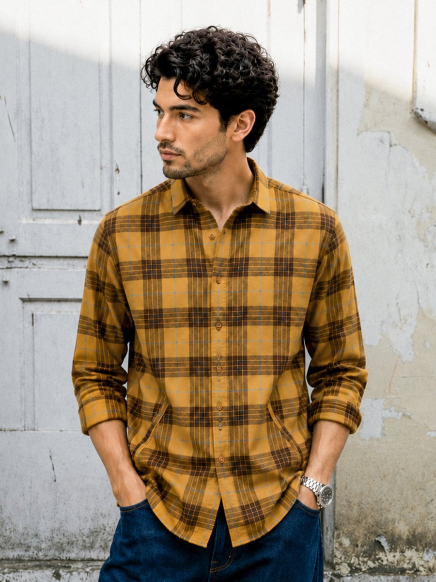 Plaid: Mustard - Shirt | MyDesignation