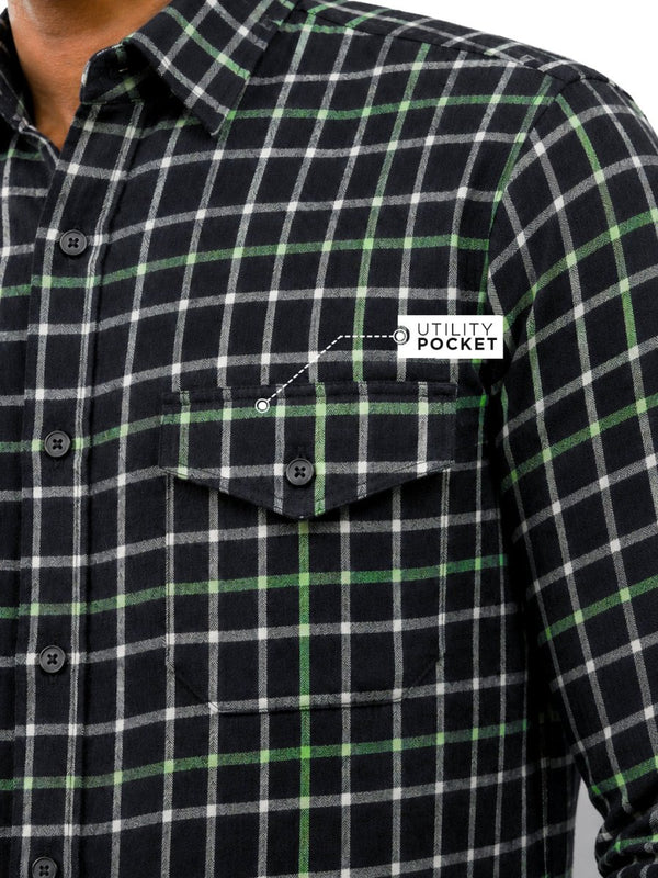 Plaid: Navy Blue - Shirt | MyDesignation