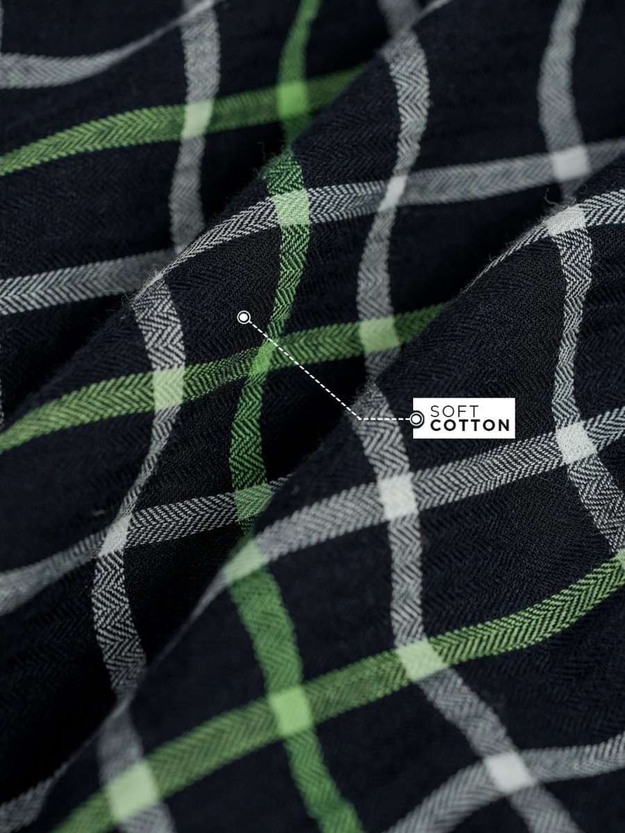 Plaid: Navy Blue - Shirt | MyDesignation