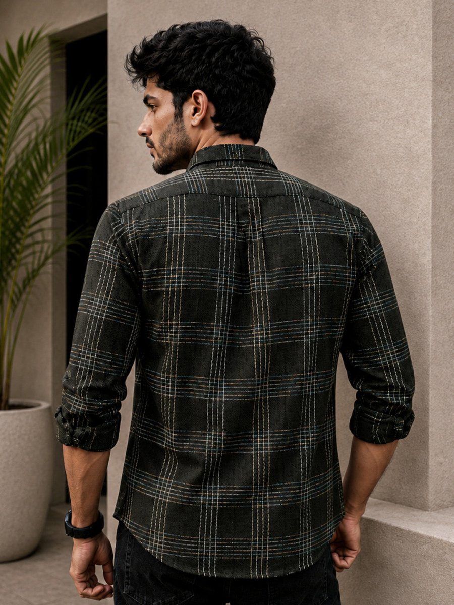 Plaid: Olive Grey - Shirt | MyDesignation