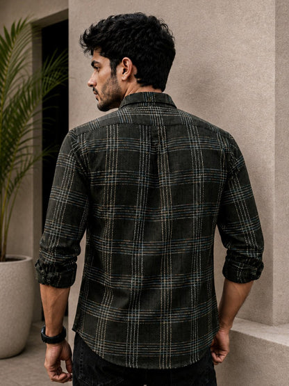 Plaid: Olive Grey - Shirt | MyDesignation