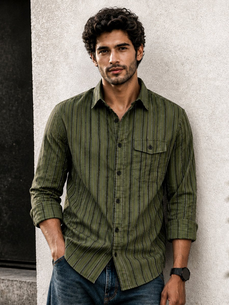 Plaid: Olive - Shirt | MyDesignation