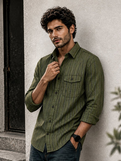 Plaid: Olive - Shirt | MyDesignation