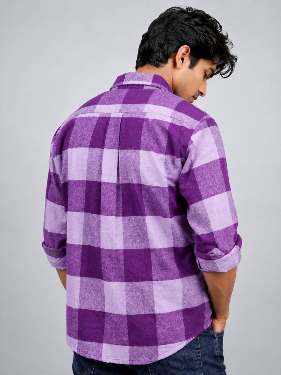 Plaid: Purple Ember - Shirt | MyDesignation